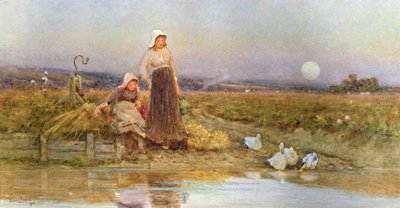 Die Ährenleserinnen, 1896 von Thomas James Lloyd
